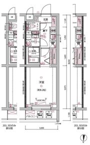 ARCOBALENO BUBAIGAWARAの間取り画像