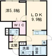 セジュールウィット田家の間取り画像