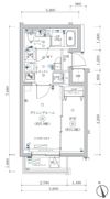 SQUARE CITY OMORI WESTの間取り画像