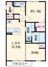 サウス グランツ1号棟の間取り画像