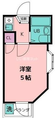 ニチエーイン立川の間取り画像