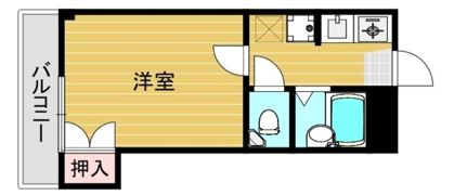 スリム箱崎の間取り画像