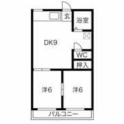 ハイツ東新C棟の間取り画像