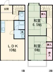光賀コーポの間取り画像