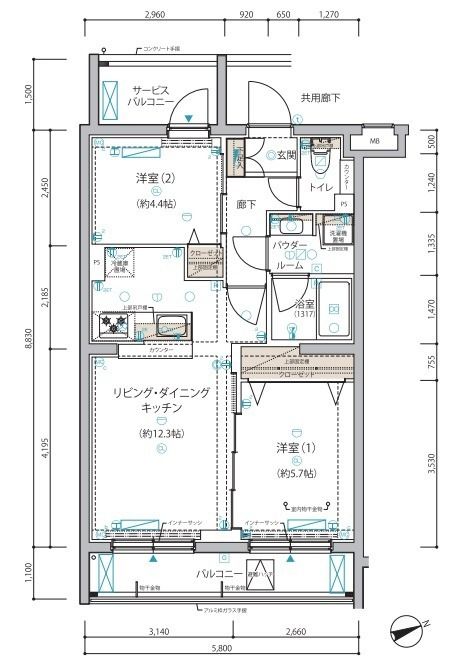 間取図