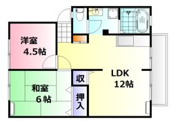 エステート翠の間取り画像