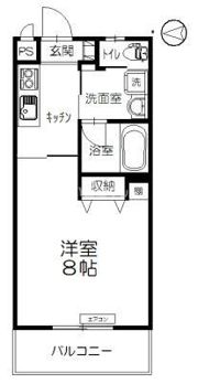 メゾンブリッジの間取り画像