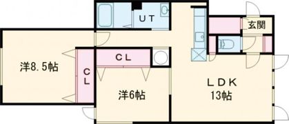 セシルの間取り画像