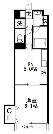 グリュックの間取り画像