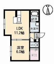 ラ・パルテール新屋敷 Ⅱの間取り画像