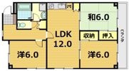 メゾンミソノの間取り画像