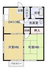 林アパートの間取り画像