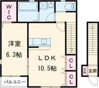 トゥインクルコート4番館の間取り画像