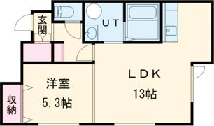 四季の花北欧館Bの間取り画像