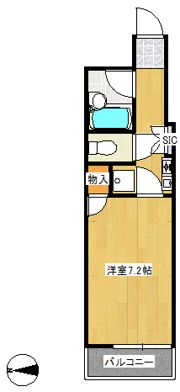 エステムコート御所南の間取り画像