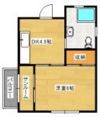 ハイツ大州の間取り画像