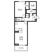 D-room名駅 B棟の間取り画像