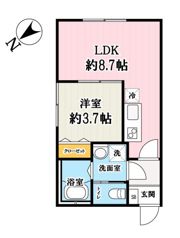 (仮称)キャメル久米川4の間取り画像