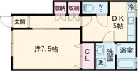ブルーハウスの間取り画像