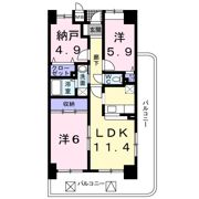 セントレジデンスの間取り画像