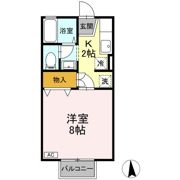 アパートメント・コア C棟の間取り画像