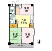 長瀬第一マンションの間取り画像