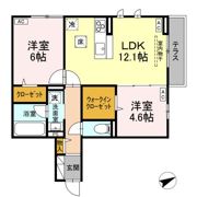 クラシアスの間取り画像