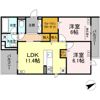クラシアスの間取り画像