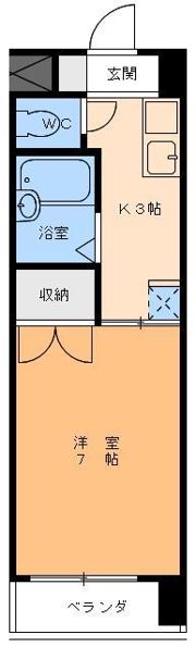 エクセル緑町の間取り画像