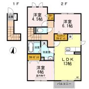 Amor Dens Ⅱの間取り画像