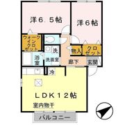 アルカディア A棟の間取り画像