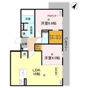 GRAMM桂稲荷山の間取り画像