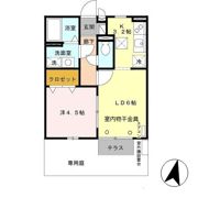 サンライズ城南の間取り画像