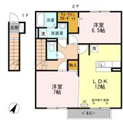 ソレイユ東阿保の間取り画像