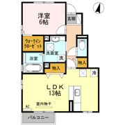 アムール常盤の間取り画像
