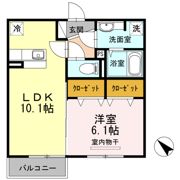 ボナールⅡの間取り画像