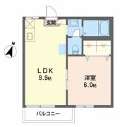 コーポヤコウ Aの間取り画像