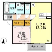 D-room古国府の間取り画像