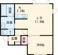 エスポワール神居の間取り画像