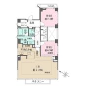 渋谷区神宮前5丁目マンション2階の間取り画像