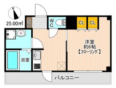 メルヴェール・ヒロの間取り画像