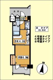 プレステージ・デル・エアプレインの間取り画像