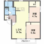 セントフォーレス Bの間取り画像