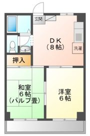 サロンコーポの間取り画像