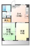 サロンコーポの間取り画像