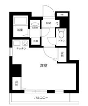 ミリオンステージ西早稲田壱番館の間取り画像