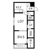 セラヴィ．SEの間取り画像