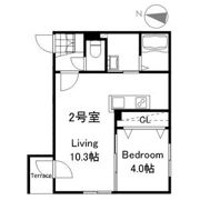 INFINITY南8条の間取り画像