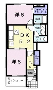 ルピナスの間取り画像