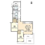 ブランズ京都四条烏丸桜風庵の間取り画像